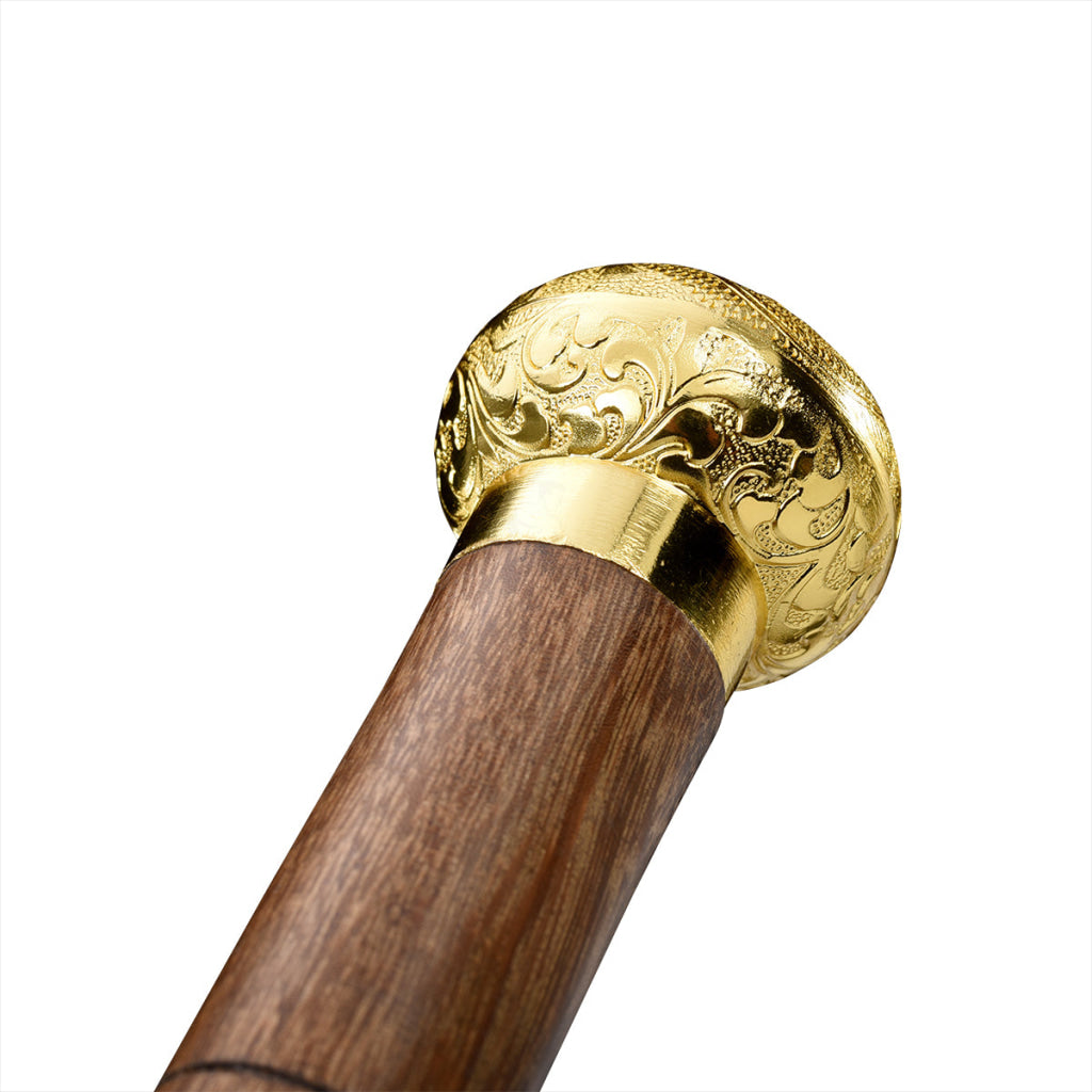 36Inch Walking Sticks Sword 1060 Carbon Steel Rosewood Alloy Tsuba Opcn214