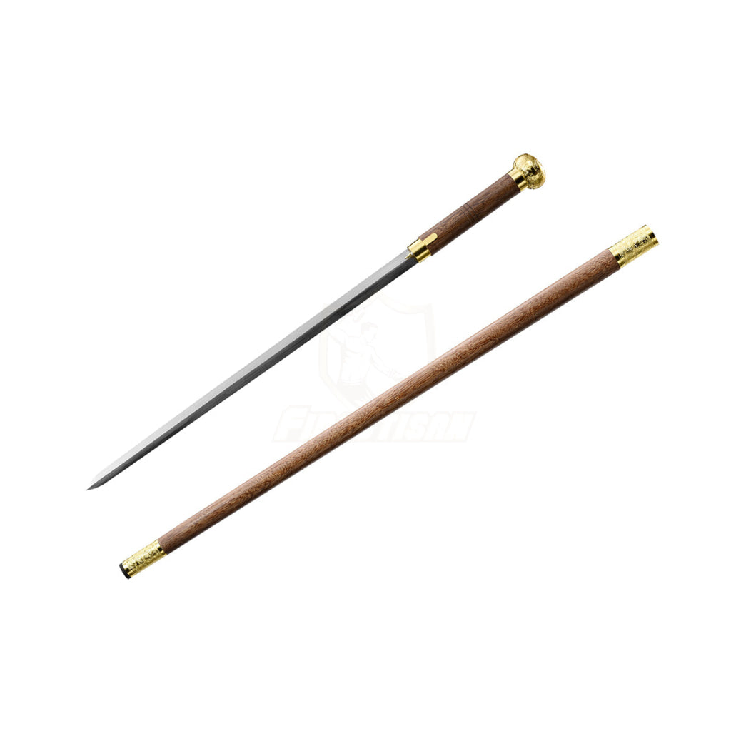 36Inch Walking Sticks Sword 1060 Carbon Steel Rosewood Alloy Tsuba Opcn214