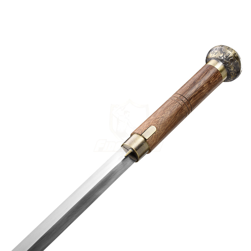 36Inch Walking Sticks Sword 1060 Carbon Steel Rosewood Alloy Tsuba Opcn215