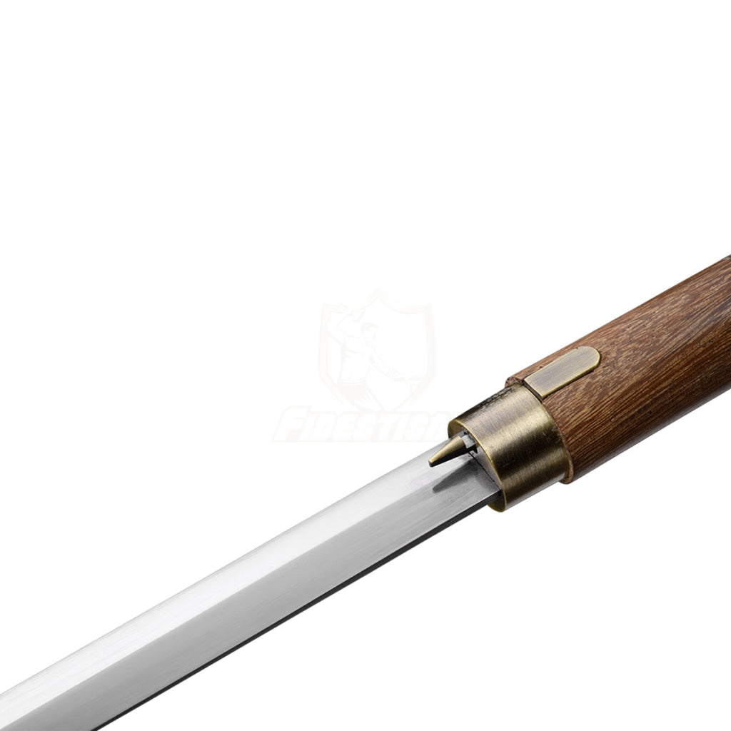 36Inch Walking Sticks Sword 1060 Carbon Steel Rosewood Alloy Tsuba Opcn215