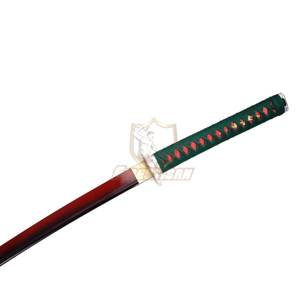 Fidestisan Christmas Style Khan337 1095 Blade 40 Inch Japanese Samurai Katana Sword High Carbon