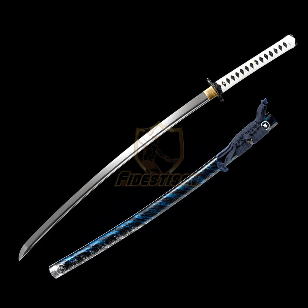 Fidestisan Khan323 Ghost Of Tsushima Sucker Punch Handmade 40 Inch Japanese Samurai Katana Sword