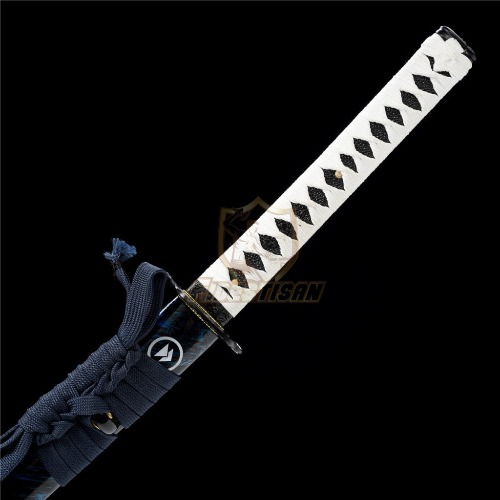 Fidestisan Khan323 Ghost Of Tsushima Sucker Punch Handmade 40 Inch Japanese Samurai Katana Sword