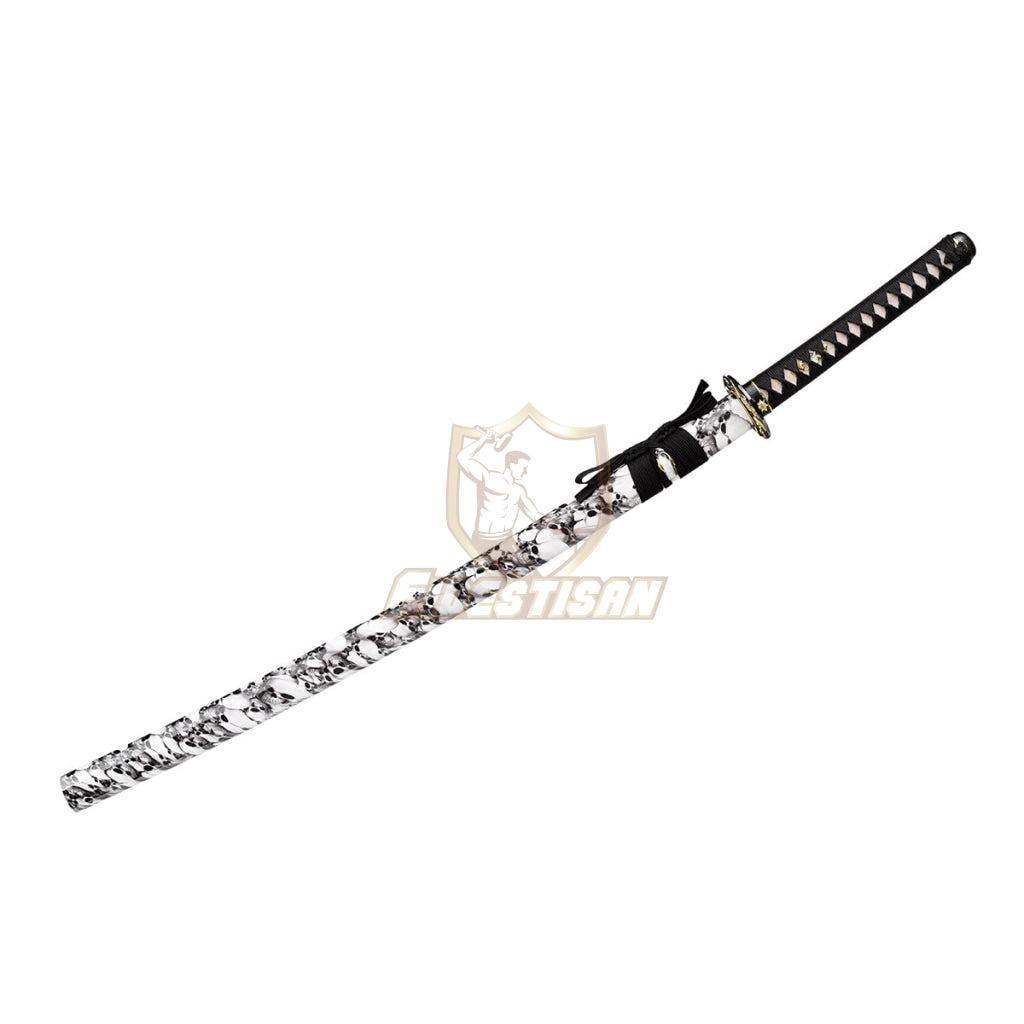 Fidestisan Khay226 Pirate Style Handmade Katana Sword Samurai 1095 High Carbon Steel Real Full Tang