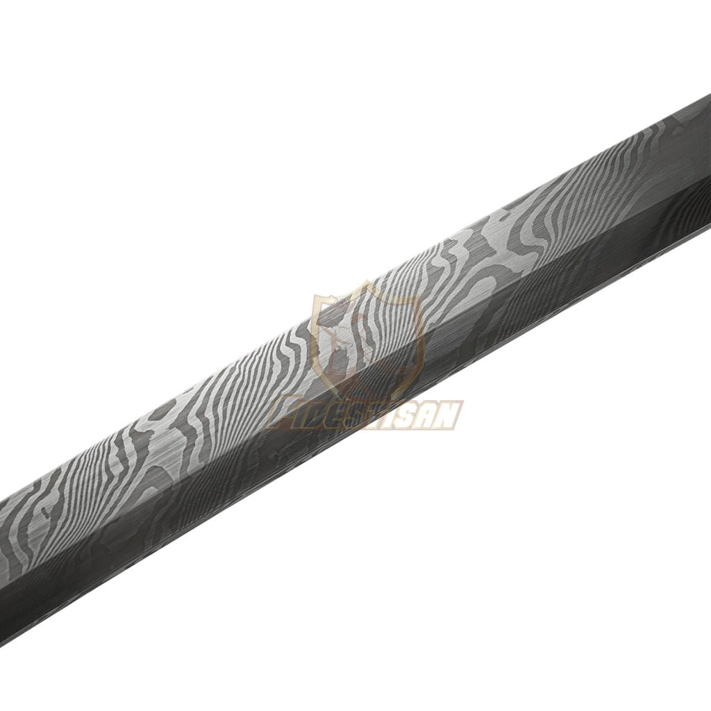 Fidestisan Kpcn283 Katana Handmade Forged New Damascus Steel Japanese Real Sword Full Tang Dragon