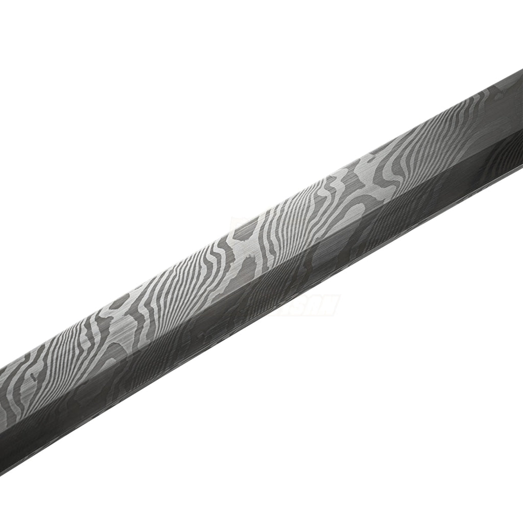 Fidestisan Kpcn283 Katana Handmade Forged New Damascus Steel Japanese Real Sword Full Tang Dragon