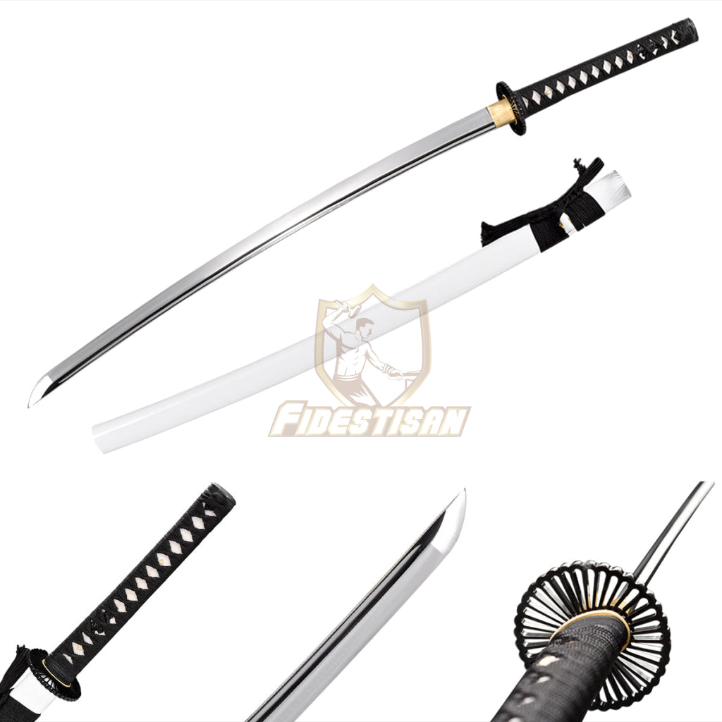 Fidestisan KSAN192 Handmade 40 Inch Japanese Samurai Katana Sword Spri