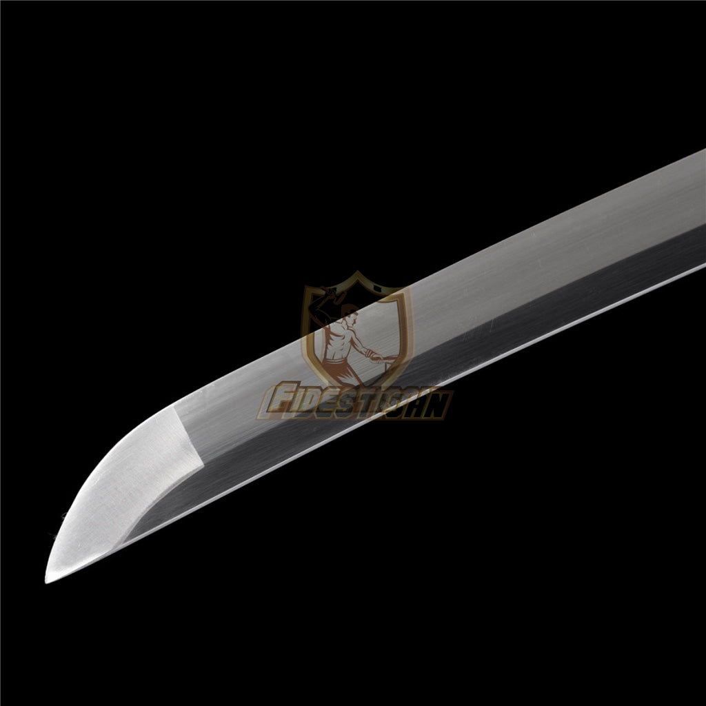 Fidestisan Ksin321 Handmade Tactical Samurai Survial Katana With 5160 Spring Steel Blade Full Tang