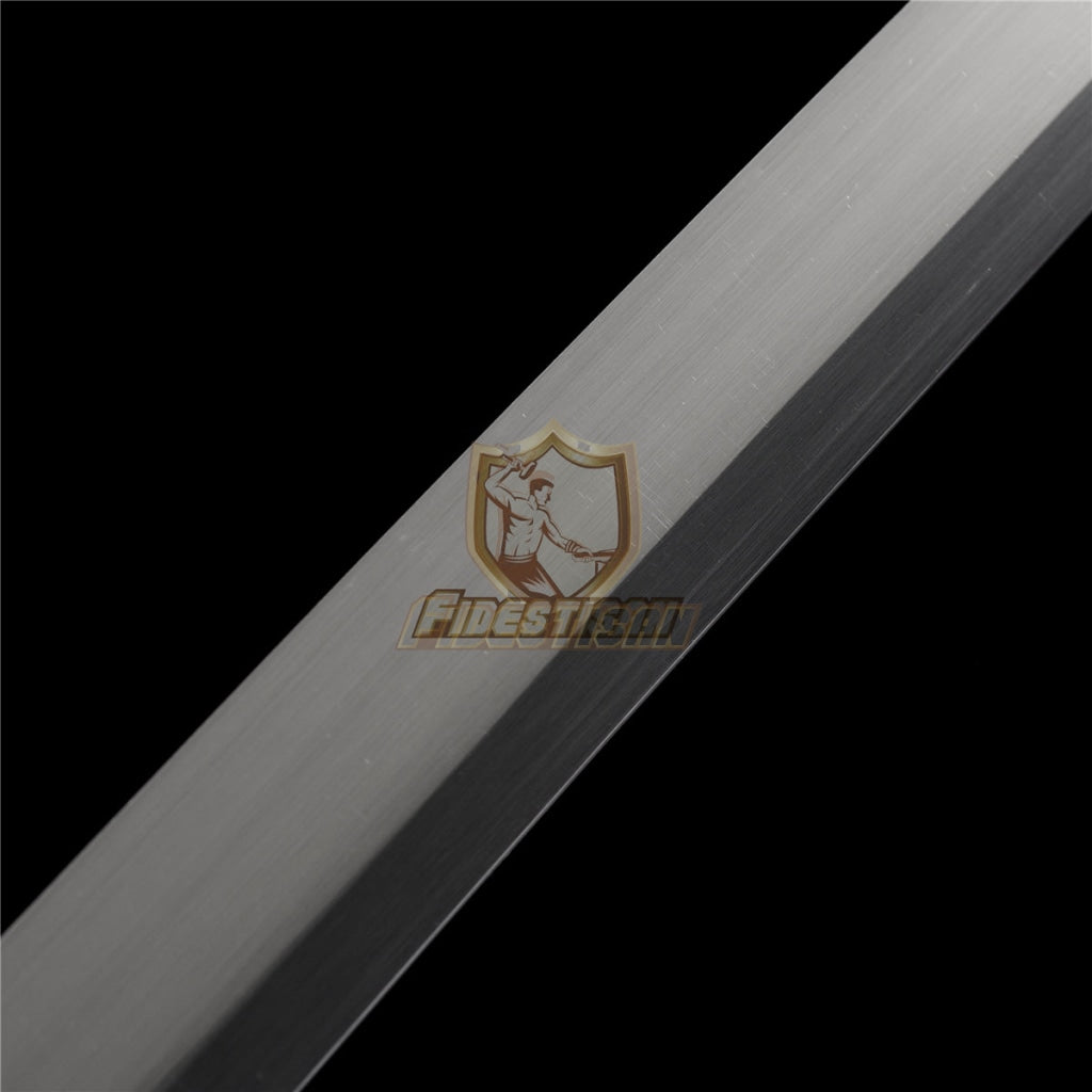 Fidestisan Ksin321 Handmade Tactical Samurai Survial Katana With 5160 Spring Steel Blade Full Tang