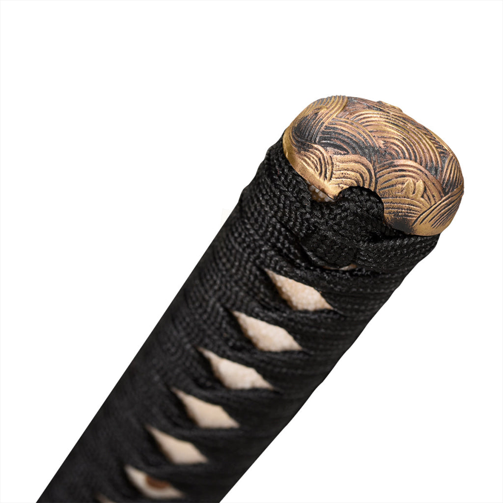 Fidestisan Ktcy232 Dragon Wave Clay Tempered Katana Samurai Style Japanese Real Sword T10 Steel