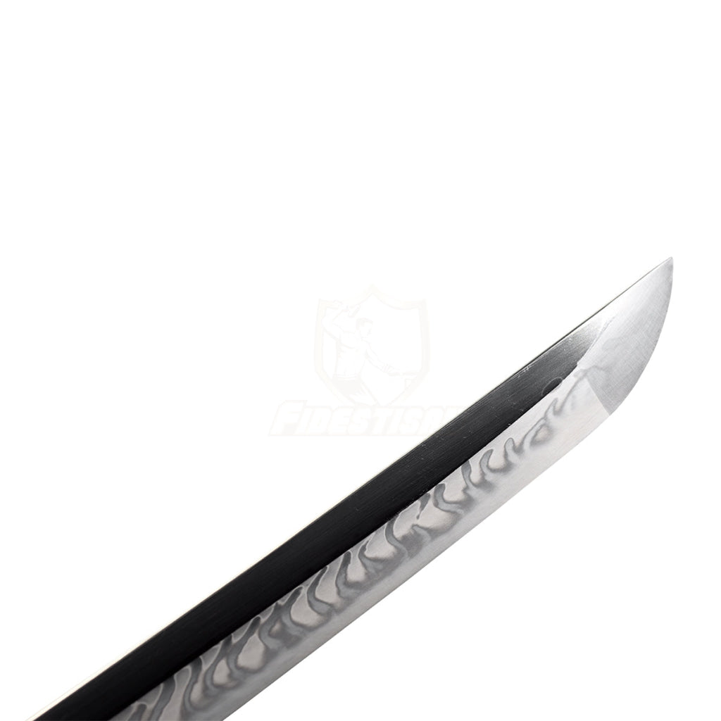 Fidestisan Ktcy232 Dragon Wave Clay Tempered Katana Samurai Style Japanese Real Sword T10 Steel