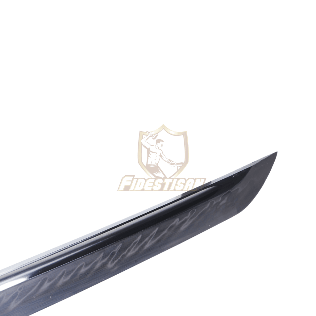 Fidestisan Ktcy332 Katana T10 Steel Clay Tempered Samurai Japanese Real Skin Sword Full Tang Sharp