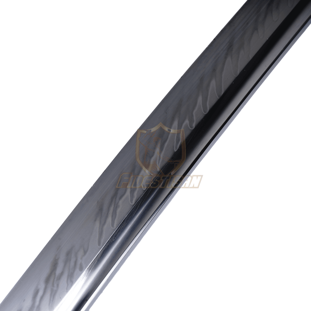 Fidestisan Ktcy332 Katana T10 Steel Clay Tempered Samurai Japanese Real Skin Sword Full Tang Sharp