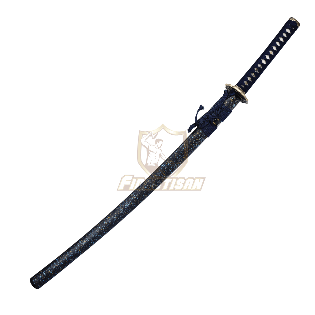 Fidestisan Ktcy332 Katana T10 Steel Clay Tempered Samurai Japanese Real Skin Sword Full Tang Sharp