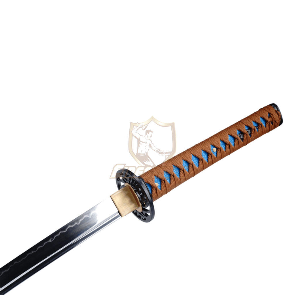 Fidestisan Ktiy330 Katana Sword Samurai Japanese Real Hamon T10 Steel Blade Skin Saya Full Tang