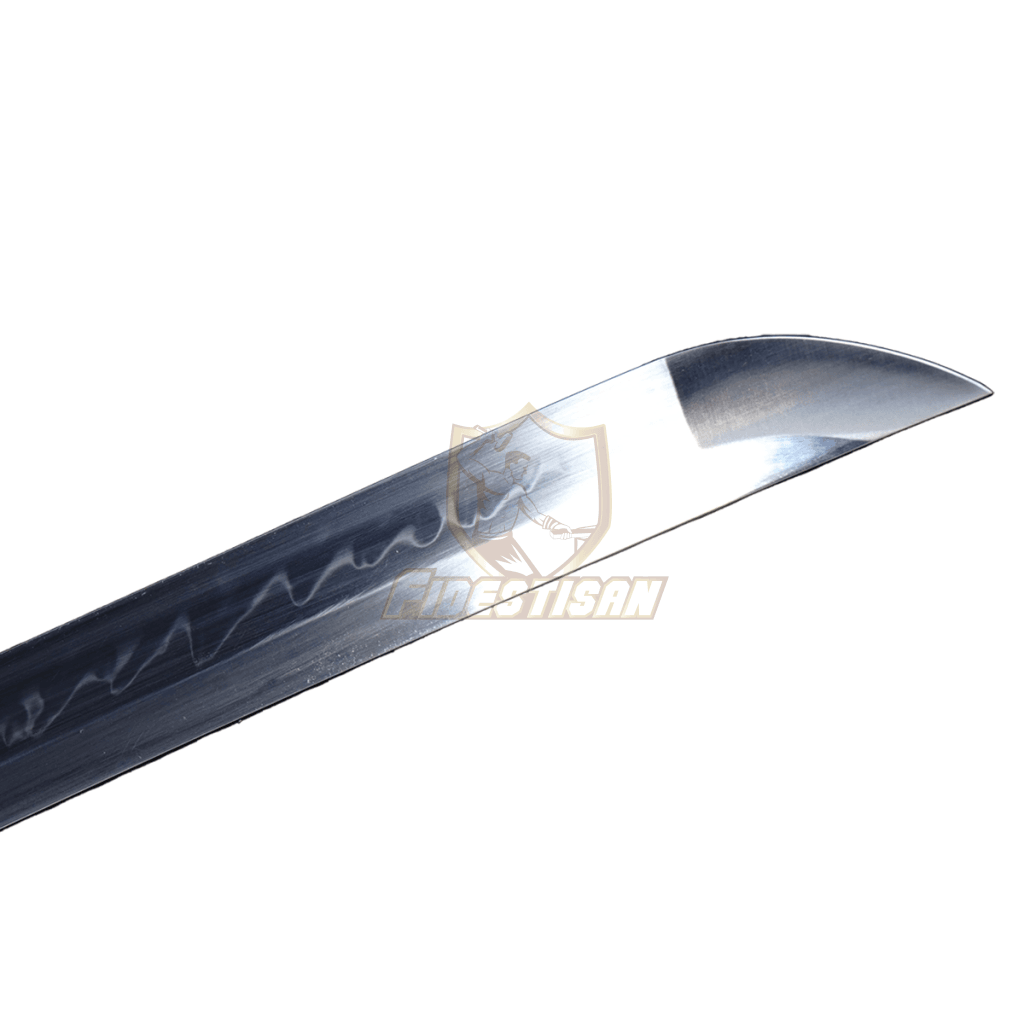 Fidestisan Ktiy330 Katana Sword Samurai Japanese Real Hamon T10 Steel Blade Skin Saya Full Tang