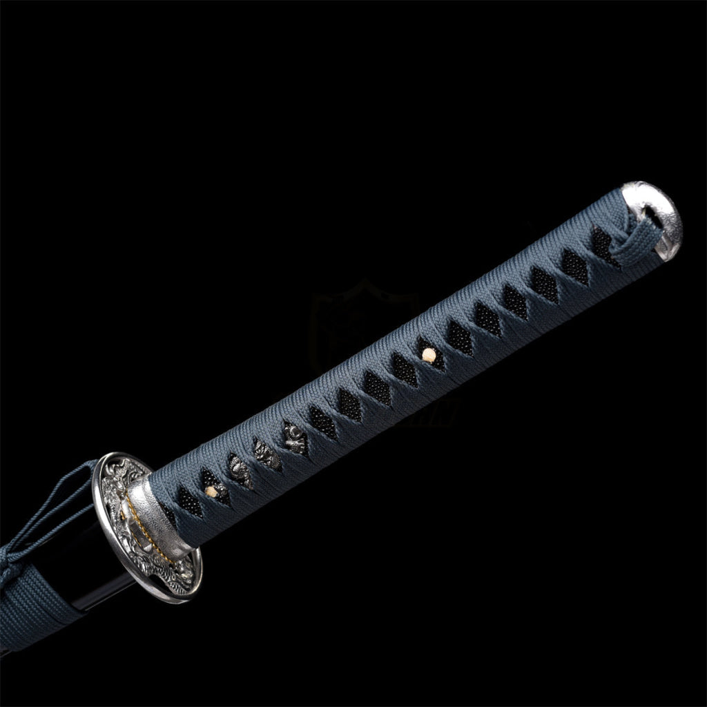 Fidestisan Mount Fuji Style 2.21IB 40inch Samurai Real Katana Sword Japanese 1065 Spring Steel Blade Artificial Hamon