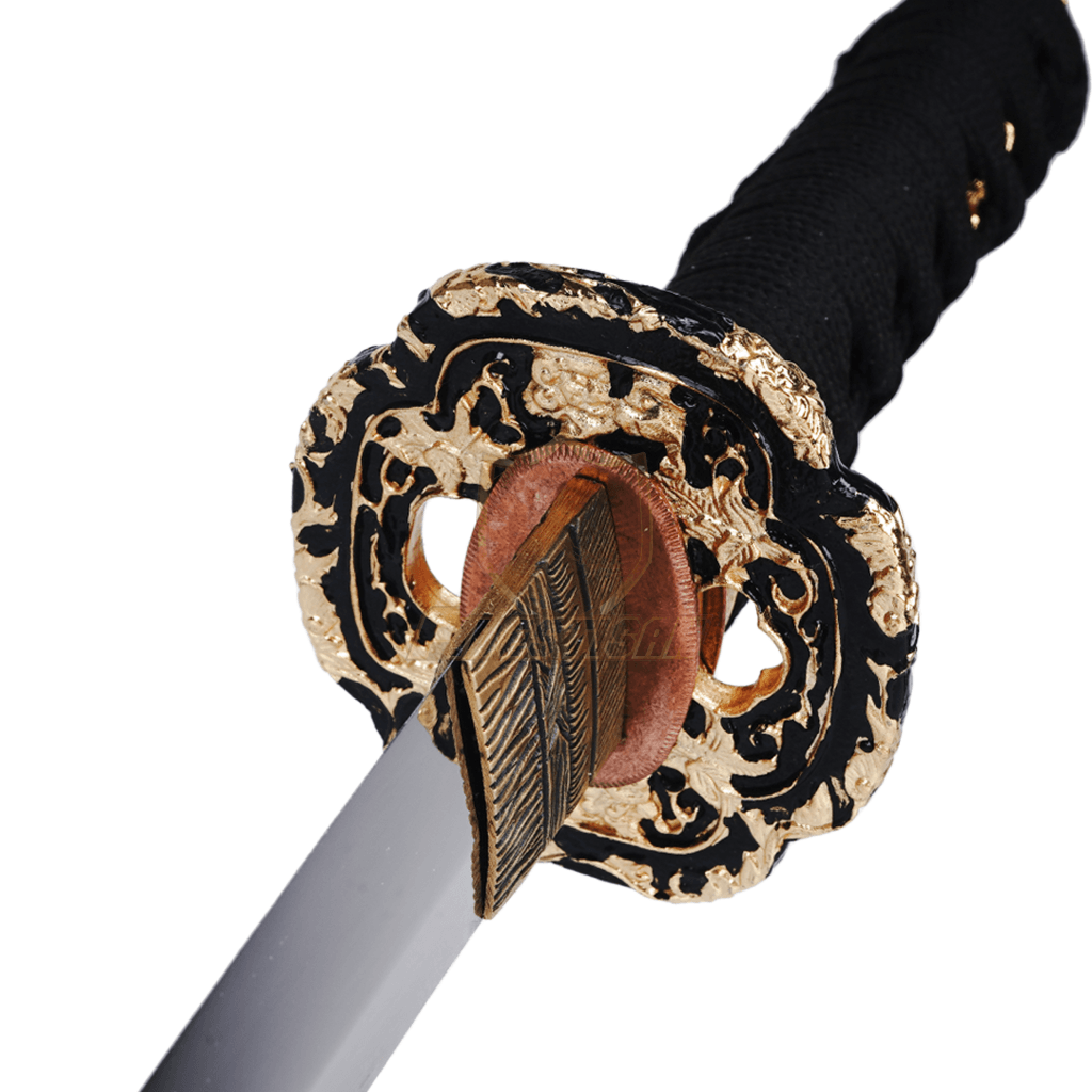 Fidestisan Tscn331 Handmade 20Inch Tantou Japanese Samurai Sword Spring Steel Sharp Full Tang White