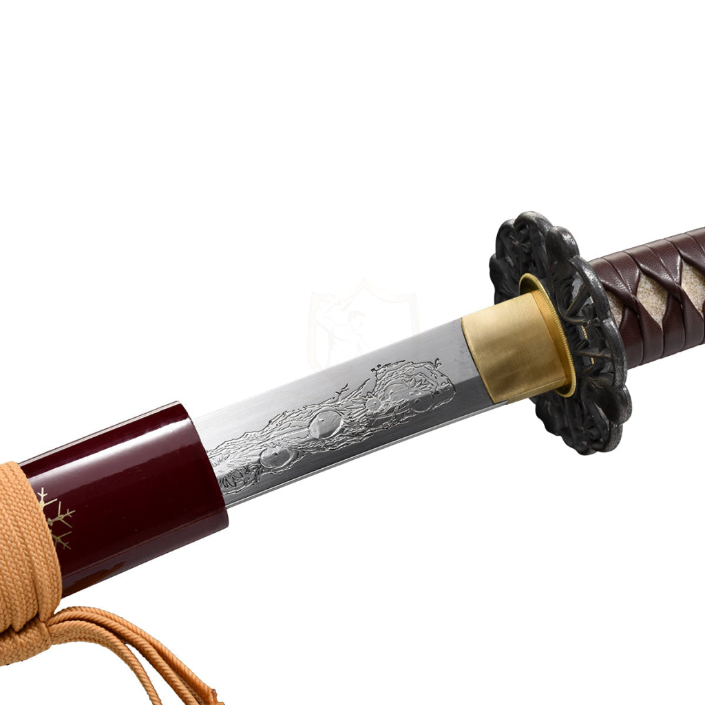 Fidestisan W01 Handmade Sucker Punch Babydoll Katana Samurai Japanese Sword 1095 High Carbon Steel