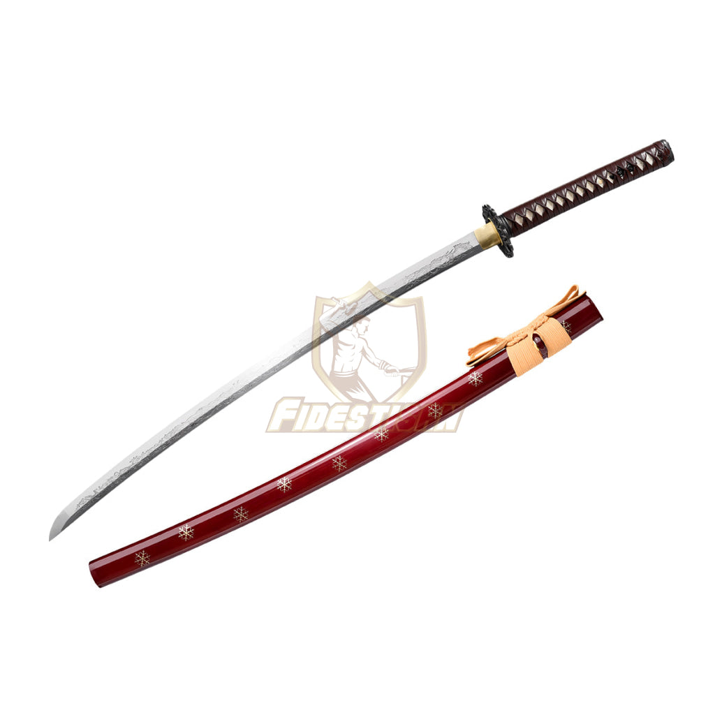 Fidestisan W01 Handmade Sucker Punch Babydoll Katana Samurai Japanese Sword 1095 High Carbon Steel