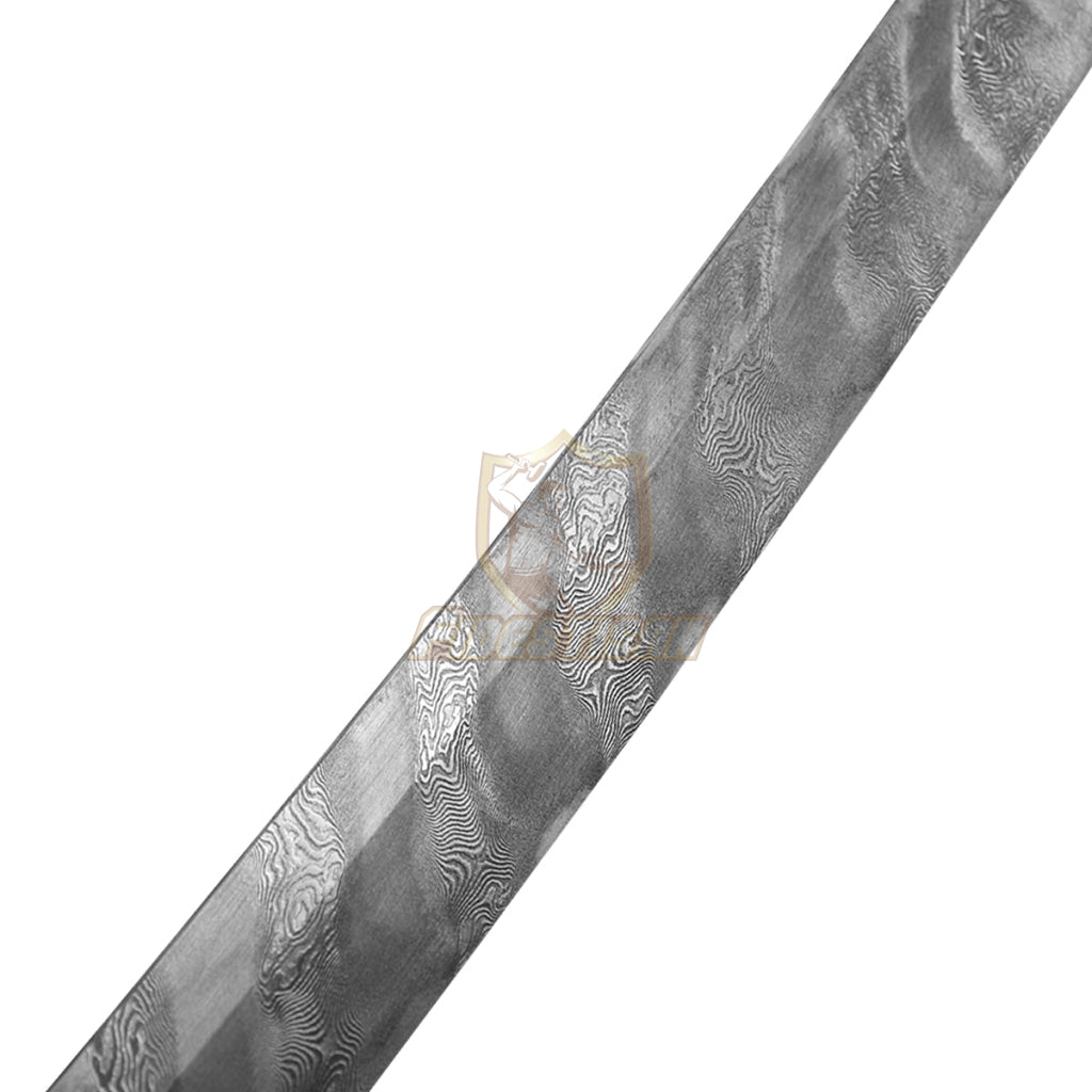 Fidestisan Wdcn271 Handmade Katana Damascus Steel Samurai Japanese Real Sword Full Tang Sharp Twist