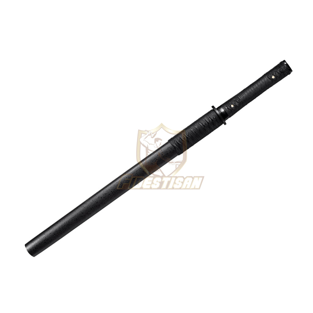 Fidestisan Whin221 Japanesn Samurai Short Sword Katana Black High Carbon Steel Straigh Blade Real