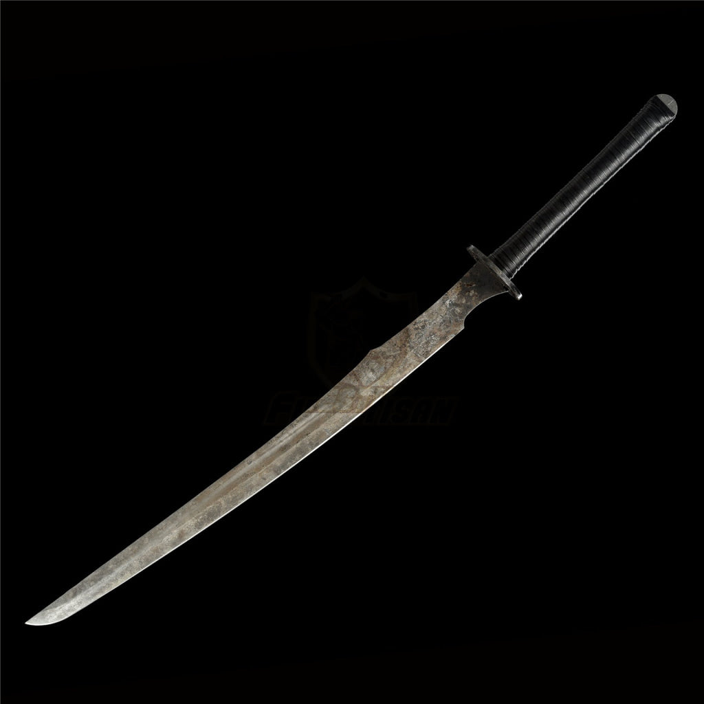 Fidetisan Z05 Zombie Apocalypse Katana Sword Outdoor Survival Knife 5160 Spring Steel Doomsday