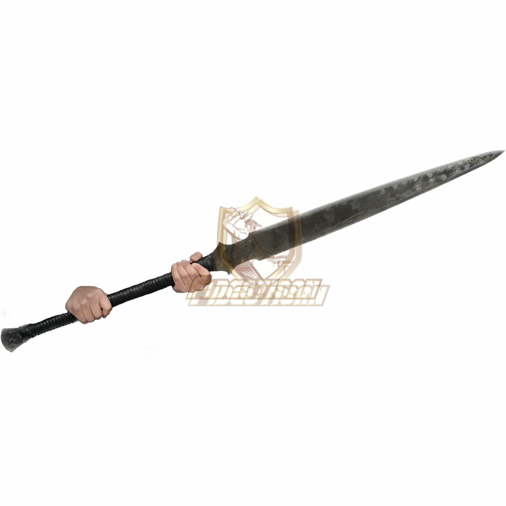 Fidetisan Z09 Zombie Apocalypse Sword Double Blade Outdoor Survival Knife 5160 Spring Steel