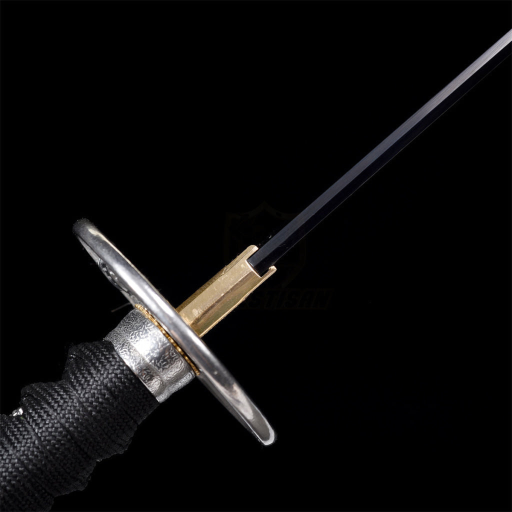Fuji Style 2.21IB 40inch Real Samurai Katana Sword Japanese 1060 Spring Steel Blade Artificial Hamon Full Tang