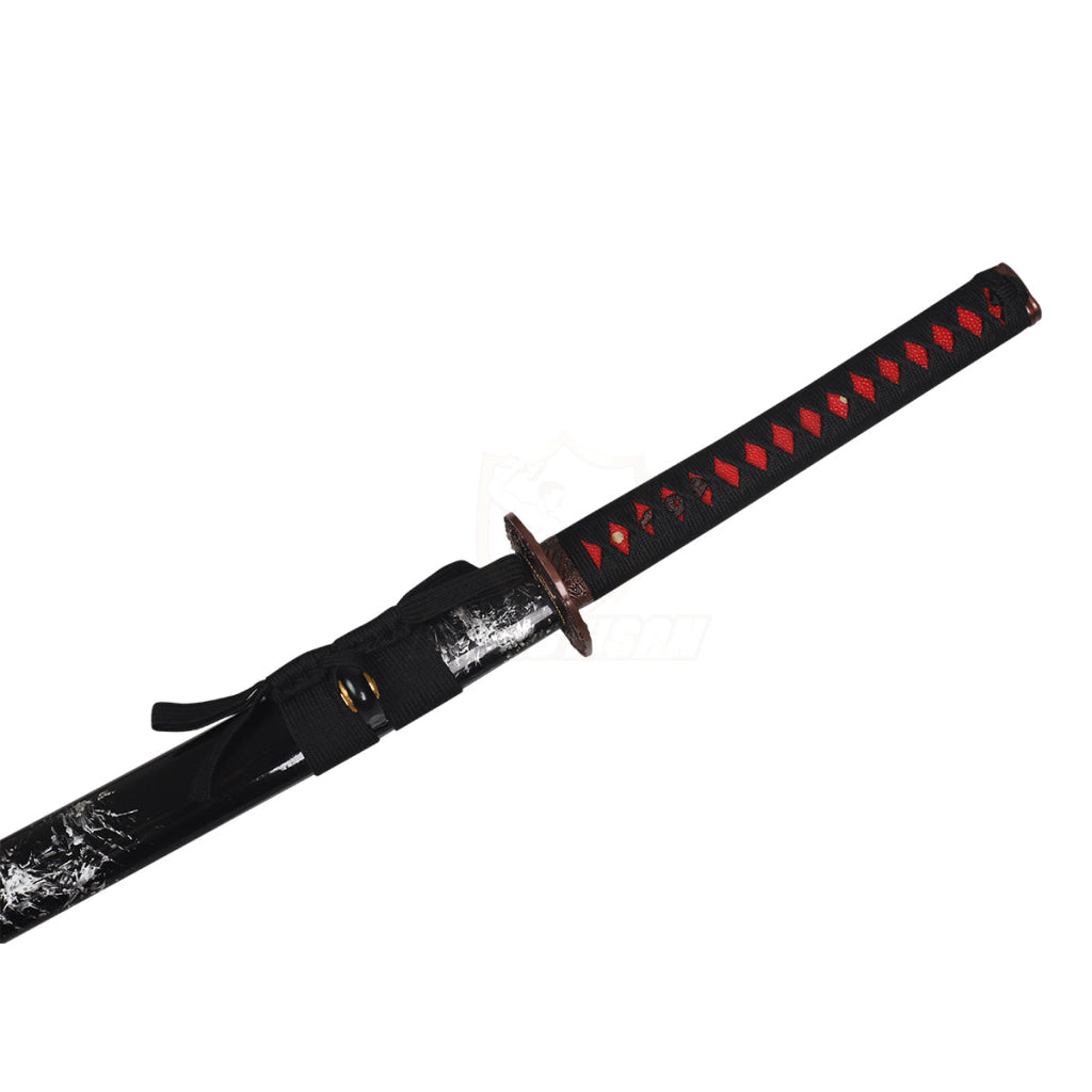40 Inch Sword Handmade 40 Inch Real Japanese Samurai Katana Sword 1060 Carbon Steel ...