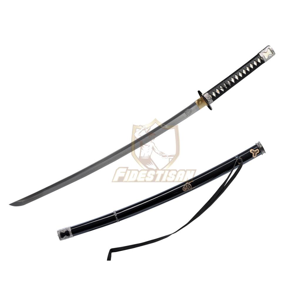 Handmade Kill Bill Vol.1 Katana Sword Samurai The Bride 1095 High Carbon Steel Real Hamon Ghost Gace