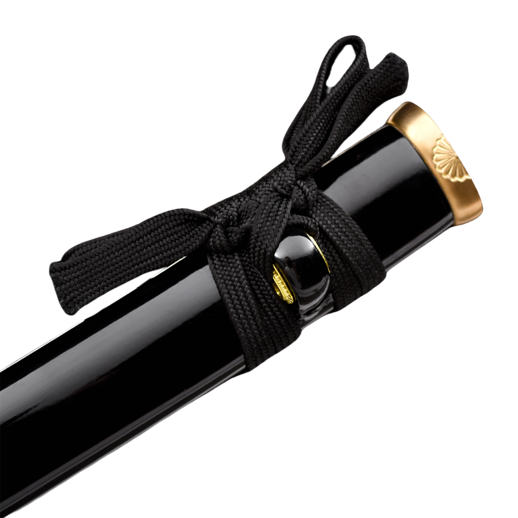 Handmade Royal Japanese Chrysanthemum Blade Tanto Short Katana Samurai Real 13 Inch 1065 Spring Steel Blade Steel Full