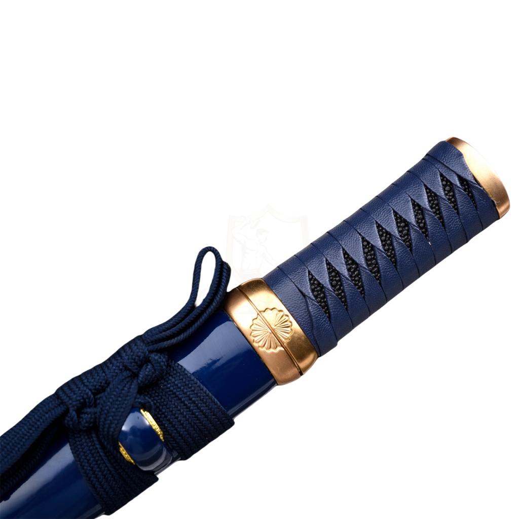 Handmade Royal Japanese Chrysanthemum Blade Tanto Short Katana Samurai Real 13 Inch 1065 Spring Steel Blade Steel Full