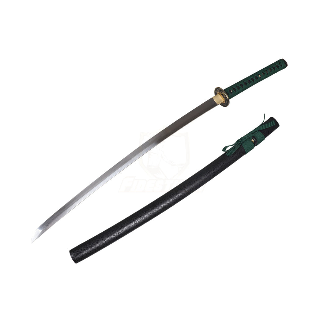 Handmade Spring Steel 9260 Blade Japanese Samurai Sword Katana Full Tang 57Hrc Bend 30° 40Inch Sharp