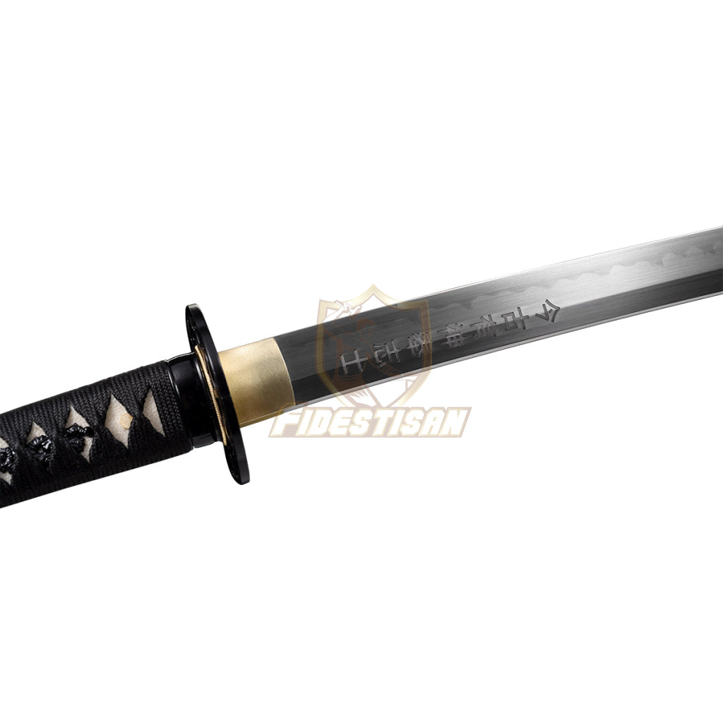 Handmade The Last Samurai Japanese Real Sword Katana T10 Steel Blade Full Tang Clay Processes