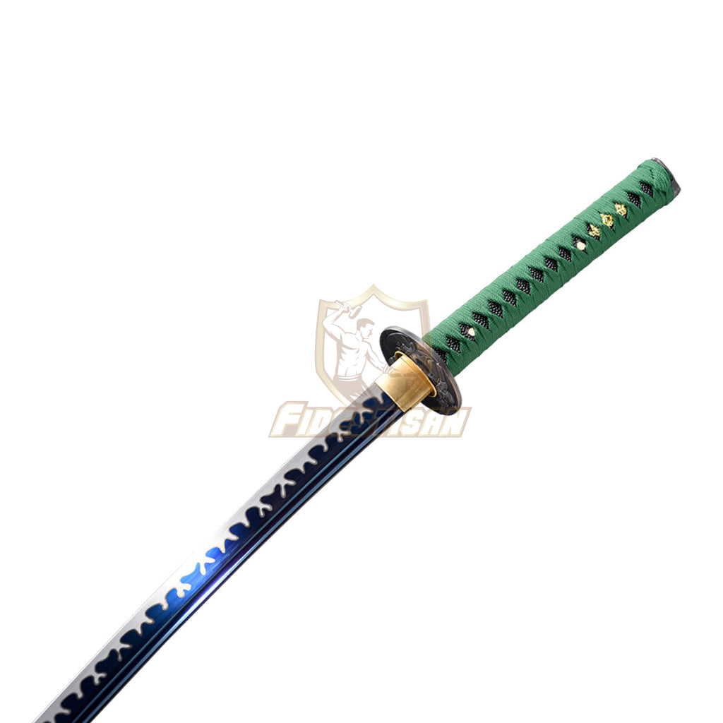 Klcn147 Handmade 40Inch Blue Flame Blade Spring Steel 9260 Oil Quenching Tempering Real Japanese