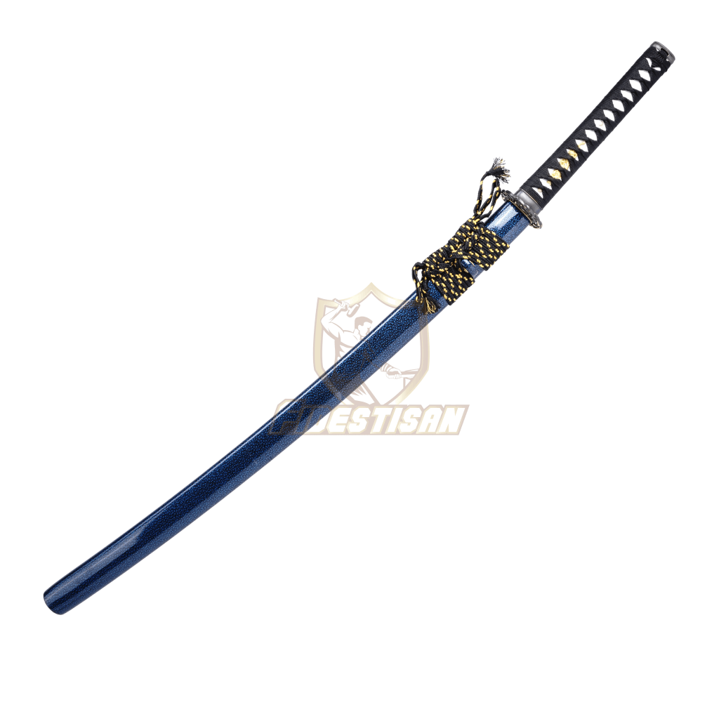 Ktcy329 Handemade Real Hamon T10 Steel Maple Leaf Blade Japanes Samurai Katana Sword Sharp Clay