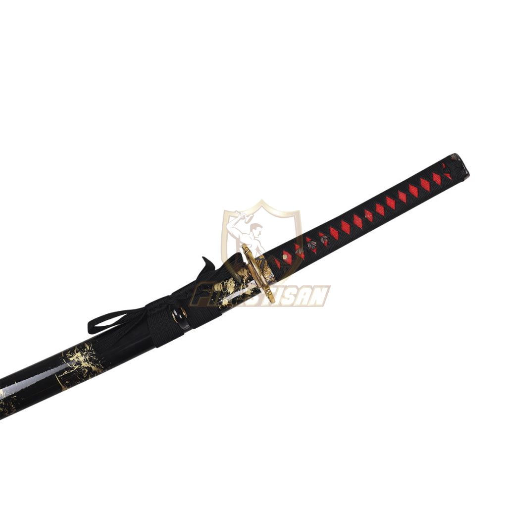 Real Handmade 40 Inch Japanese Samurai Katana Sword 1060 Carbon Steel Sharp Full Tang Blade No/Hamon