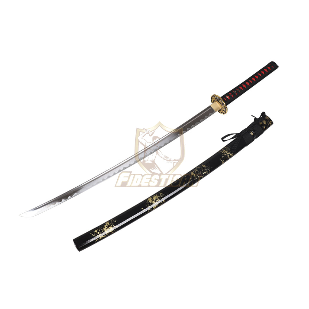 Real Handmade 40 Inch Japanese Samurai Katana Sword 1060 Carbon Steel Sharp Full Tang Blade No/Hamon