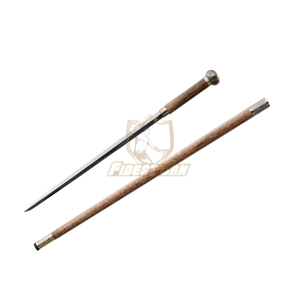 36Inch Walking Sticks Sword 1060 Carbon Steel Rosewood Alloy Tsuba Opcn215