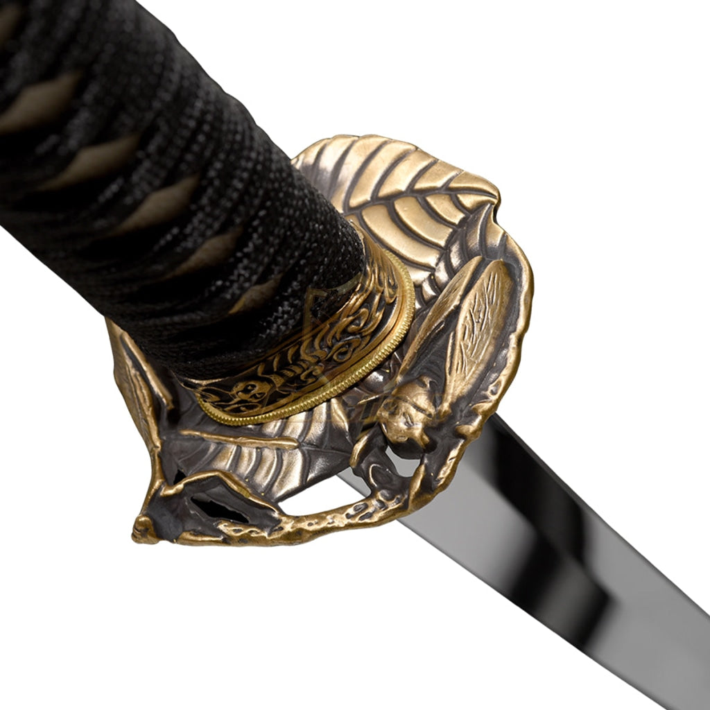 40 Inch Sword Fidestisan Cicada Handmade 40 Inch Japanese Samurai Katana Sword High