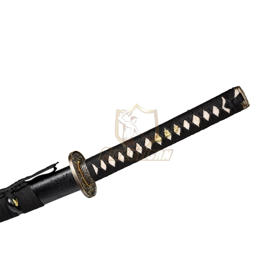 Fidestisan Handmade 40 Inch Japanese Samurai Katana Sword High Carbon Steel 1095 Blade Full Tang