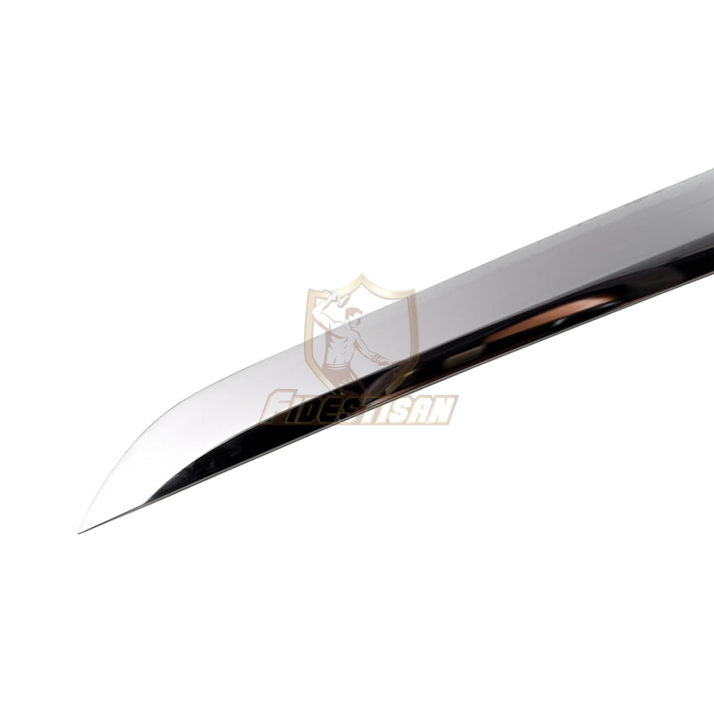 Fidestisan Handmade 40 Inch Japanese Samurai Katana Sword High Carbon Steel Mirror Blade Full Tang