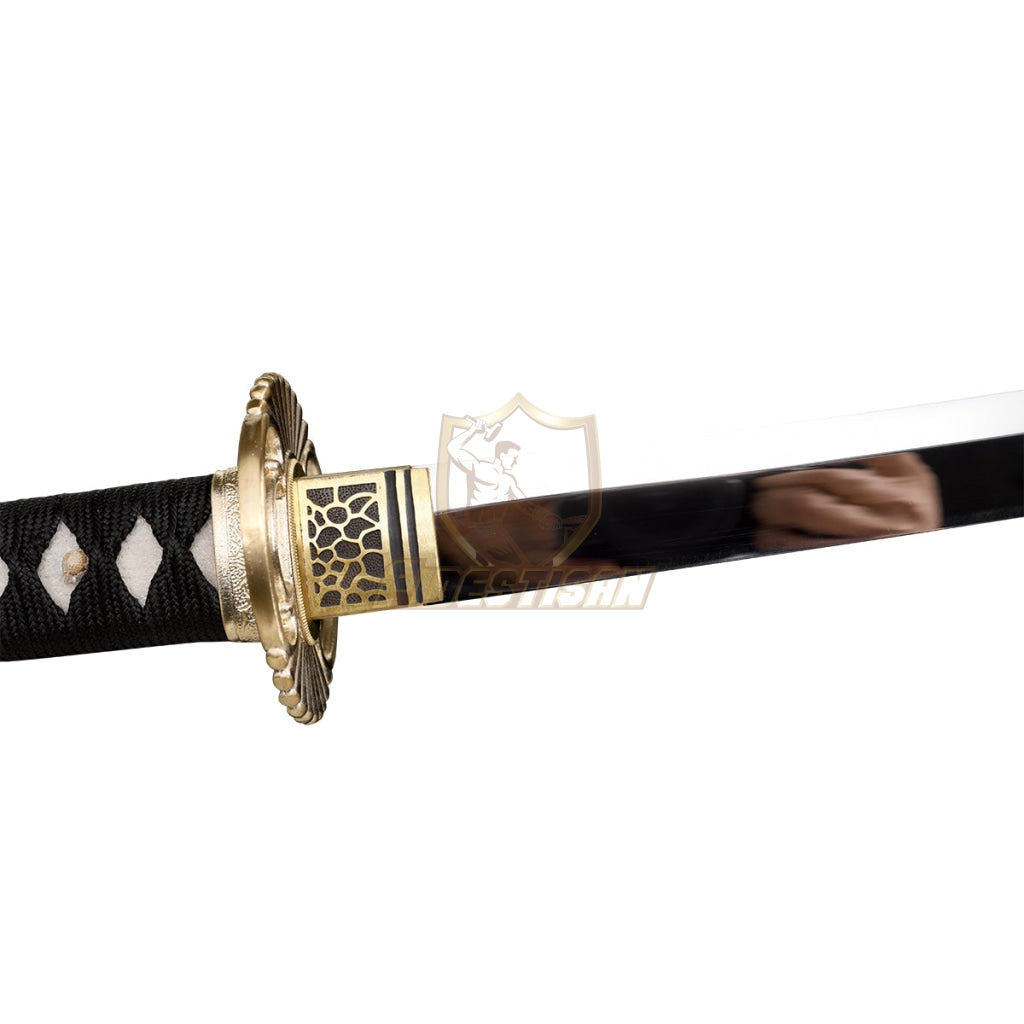 Fidestisan Handmade 40 Inch Japanese Samurai Katana Sword High Carbon Steel Mirror Blade Full Tang