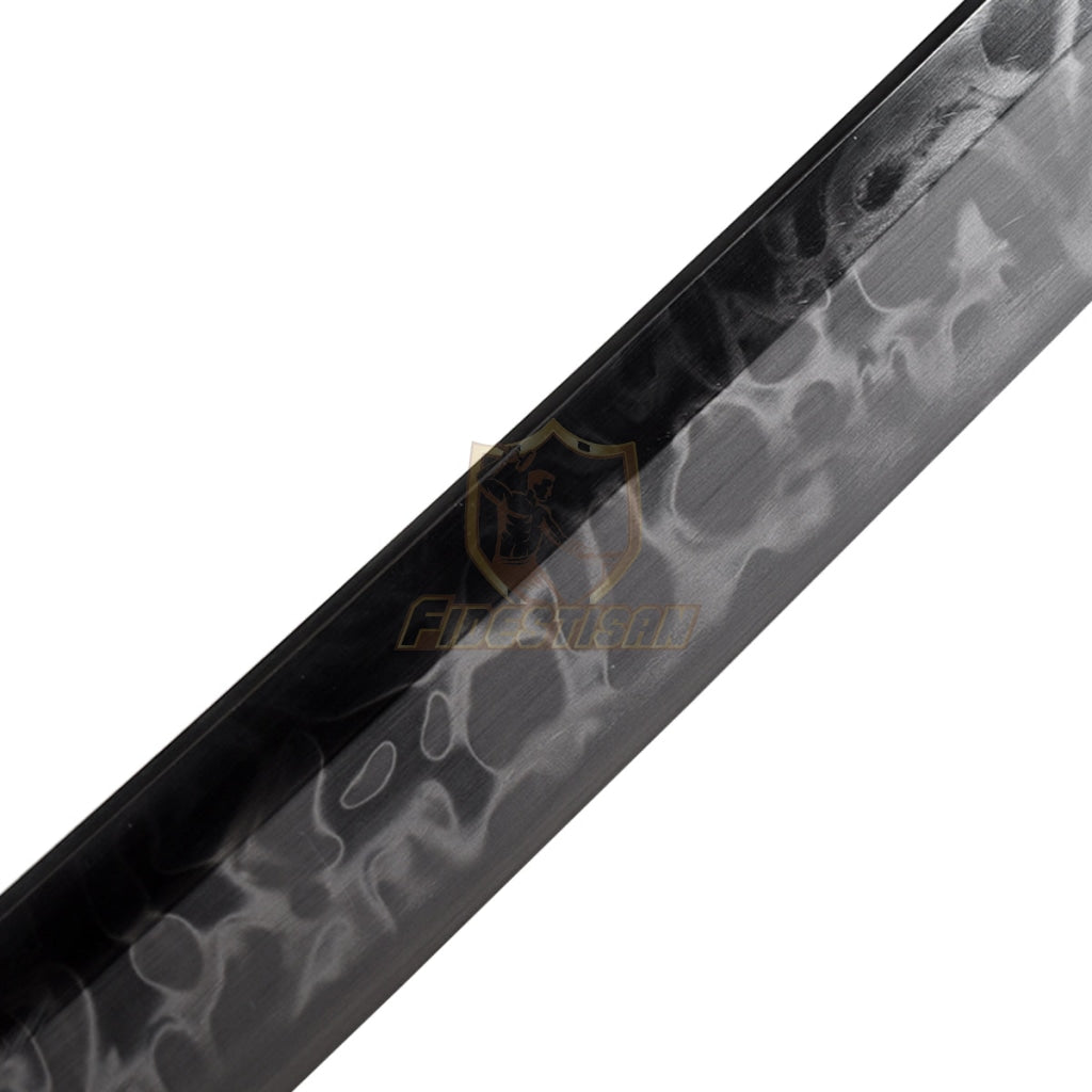 Fidestisan Handmade Clay Tempered Katana Samurai Japanese Real Sword T10 Steel Blade Full Tang Sharp