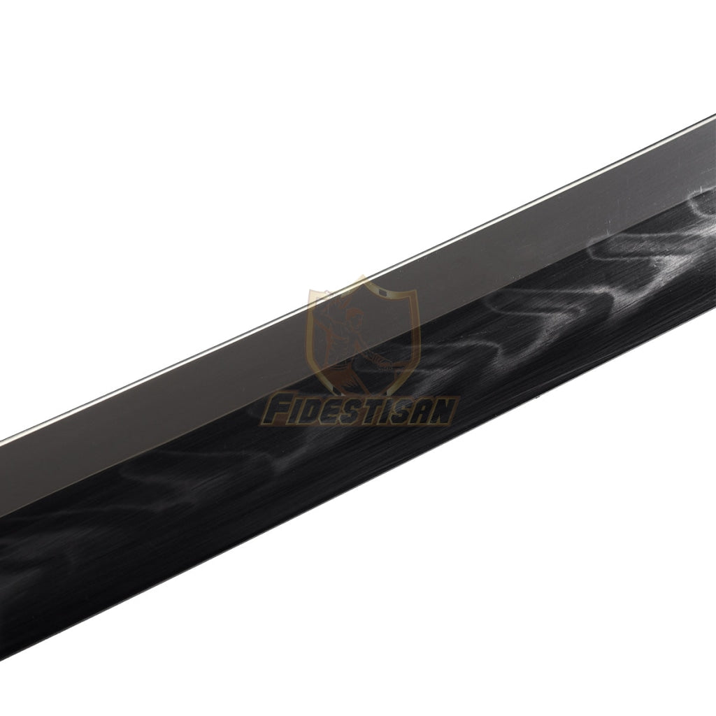 Fidestisan Katana T10 Steel Blade Clay Tempered Samurai Dragon Style Japanese Real Sword Full Tang