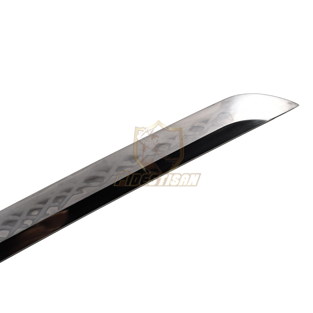 Fidestisan Katana T10 Steel Blade Clay Tempered Samurai Style Japanese Real Sword Full Tang Sharp