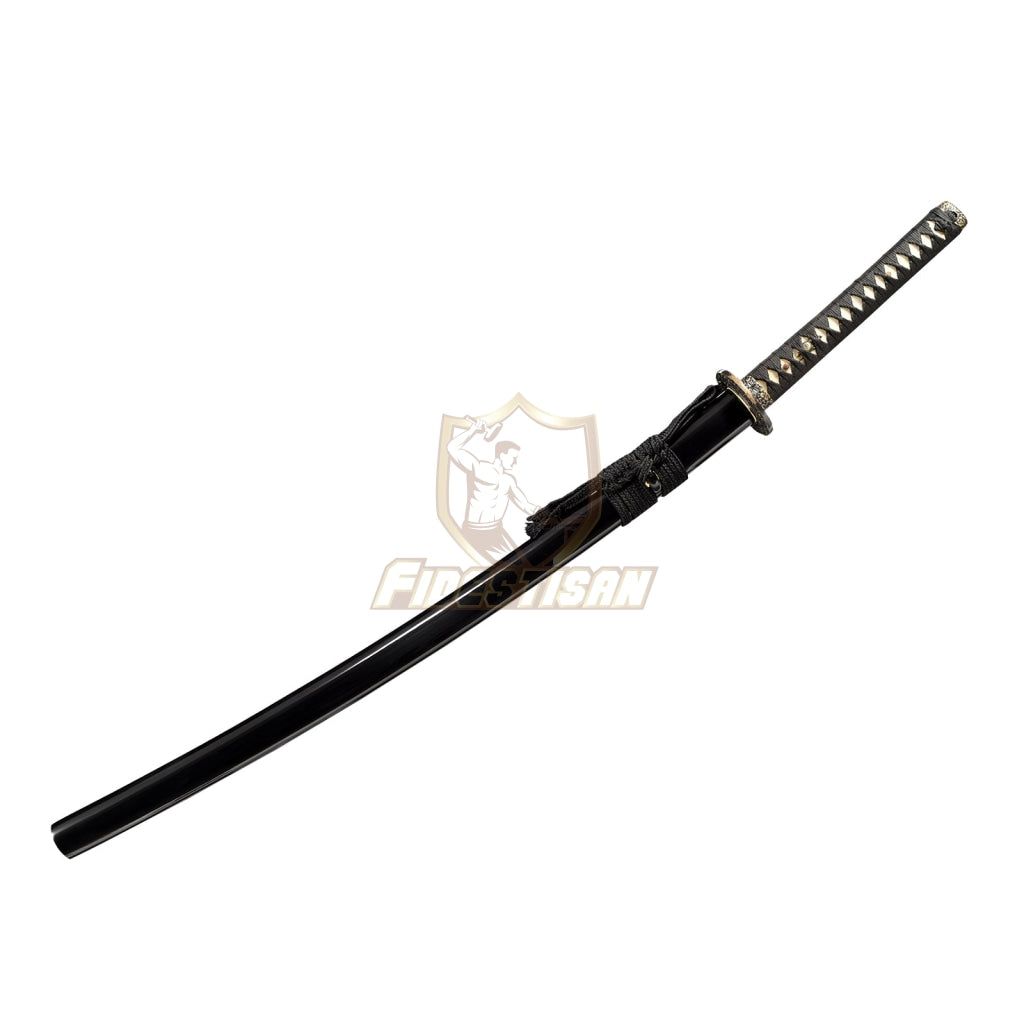 Fidestisan Kscn291 Handmade Bend 30° Spring Steel 40 Inch Japanese Samurai Katana Sword Mirror Full