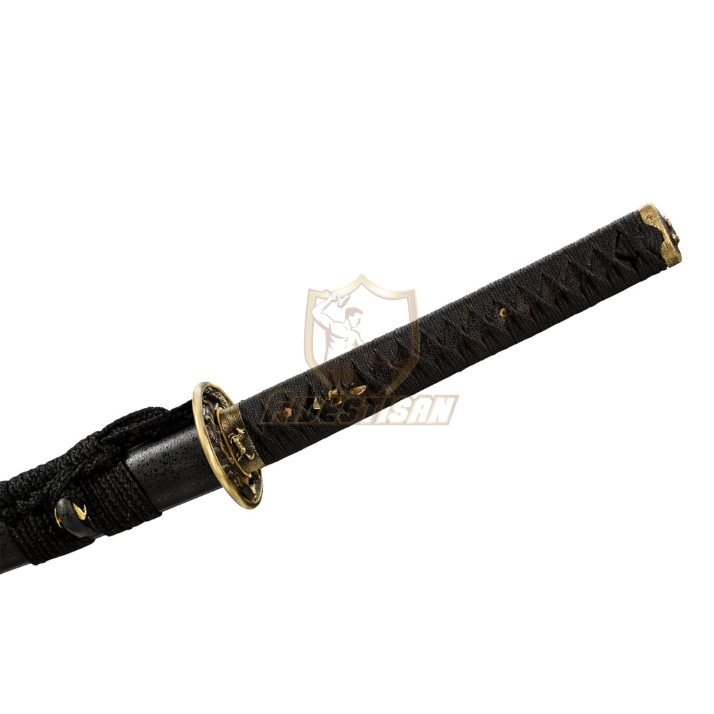 Fidestisan Kscn294 Handmade Bend 30° Spring Steel 40 Inch Japanese Samurai Katana Sword Mirror Full