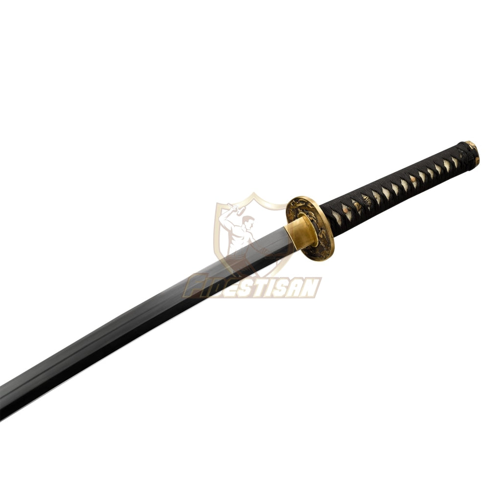 Fidestisan Kscn296 Handmade Bend 30° Spring Steel 40 Inch Japanese Samurai Real Katana Sword Mirror